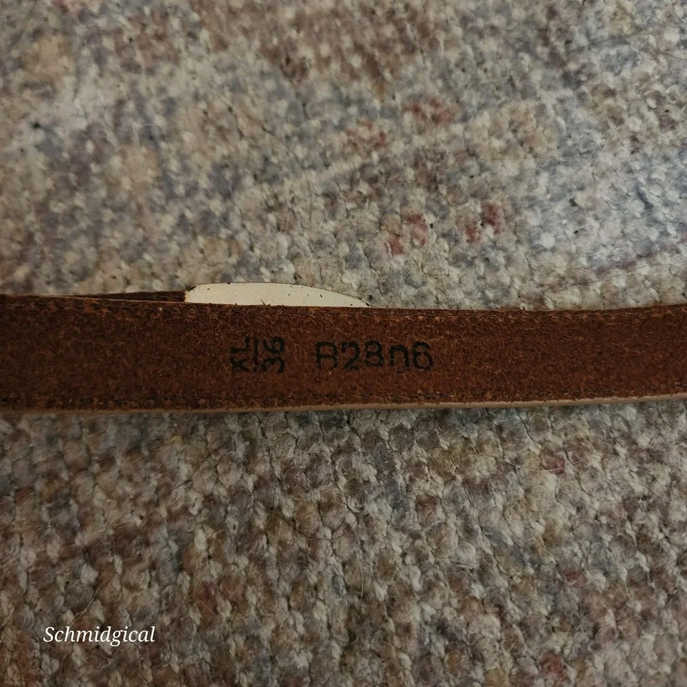 Brighton leather skinny